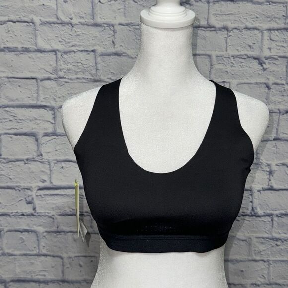 All in Motion Women's small Support Black Strappy Back Bonded Bra NWT - Picture 7 of 8